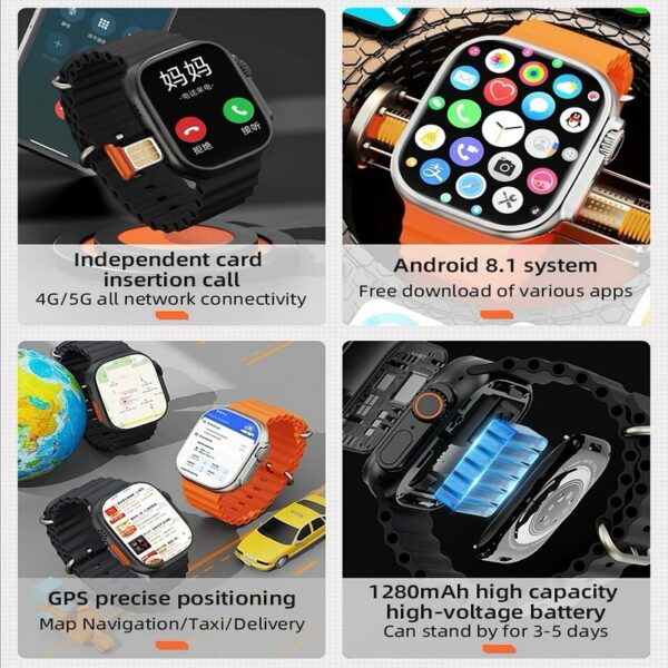 Combo S12 Ultra 5g watch and AirPods pro 2 - Image 2
