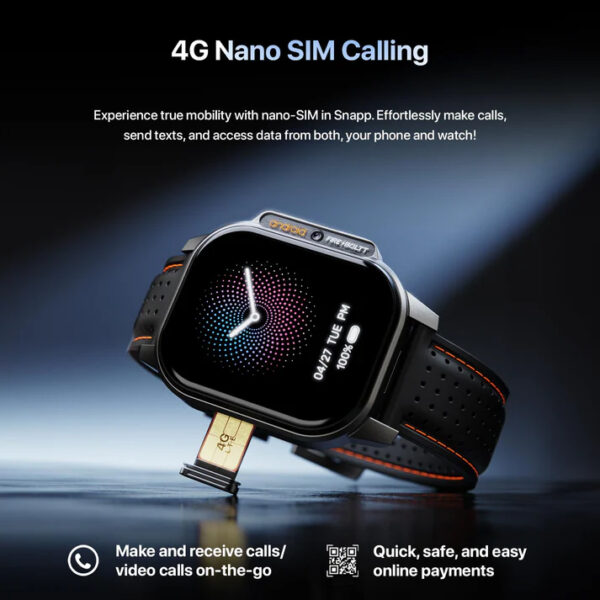 Fire-Boltt Snapp 4g Smart Watch 4/64gb - Image 2
