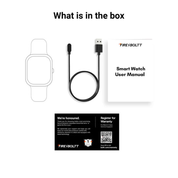 Fire-Boltt Snapp 4g Smart Watch 4/64gb - Image 7
